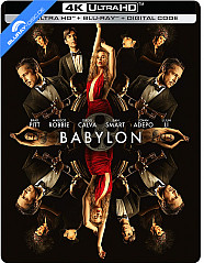 Babylon (2022) 4K - Limited Edition Steelbook (4K UHD + Blu-ray + Bonus Blu-ray + Digital Copy) (CA Import ohne dt. Ton) Blu-ray