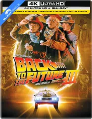 Back to the Future III (1990) 4K - Limited Edition Steelbook (4K UHD + Blu-ray + Bonus Blu-ray) (CA Import ohne dt. Ton) Blu-ray