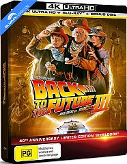 Back to the Future Part III 4K - JB Hi-Fi Exclusive Limited Edition Steelbook (4K UHD + Blu-ray + Bonus Blu-ray) (AU Import ohne dt. Ton) Blu-ray