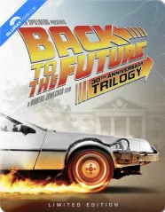 Back to the Future Trilogy - 30th Anniversary - Limited Edition Steelbook (Neuauflage) (Blu-ray + Bonus Blu-ray + Digital Copy) (US Import ohne dt. Ton) Blu-ray