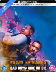 Bad Boys: Ride or Die 4K - Limited Edition Steelbook (4K UHD + Blu-ray) (UK Import ohne dt. Ton) Blu-ray