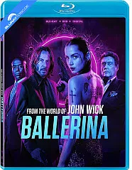 From the World of John Wick: Ballerina (Blu-ray + DVD + Digital Copy) (Region A - US Import ohne dt. Ton) Blu-ray