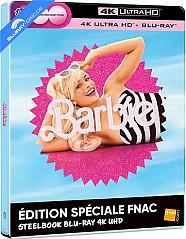Barbie (2023) 4K - FNAC Exclusive Édition Spéciale Boîtier Steelbook (4K UHD + Blu-ray) (FR Import) Blu-ray
