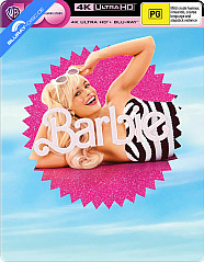 Barbie (2023) 4K - JB Hi-Fi Exclusive Limited Edition Steelbook (4K UHD + Blu-ray) (AU Import ohne dt. Ton) Blu-ray