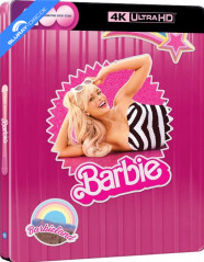 Barbie (2023) 4K - Limited Edition Cover A Steelbook (4K UHD) (HK Import) Blu-ray