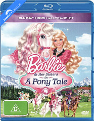 Barbie & Her Sisters In A Pony Tale (Blu-ray + DVD + Digital Copy) (AU Import) Blu-ray