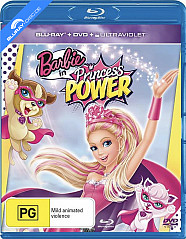 Barbie in Princess Power (Blu-ray + DVD + Digital Copy) (AU Import) Blu-ray