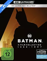 Batman (1-4) Collection 4K (4 4K UHD + 4 Blu-rays) Blu-ray