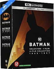 Batman (1-4) Collection 4K (4K UHD + Blu-ray) (FR Import) Blu-ray