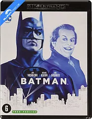 Batman (1989) 4K (4K UHD + Blu-ray) (FR Import) Blu-ray