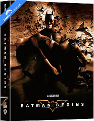 Batman Begins (2005) 4K - Manta Lab Exclusive #53 Limited Edition Double Lenticular Fullslip Type B Steelbook (4K UHD + Blu-ray + Bonus Blu-ray) (HK Import) Blu-ray