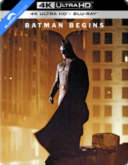Batman Begins (2005) 4K - Zavvi Exclusive Limited Edition Steelbook (4K UHD + Blu-ray + Bonus Blu-ray) (UK Import) Blu-ray