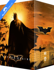 Batman Begins (2005) 4K - Blufans Exclusive #60 Limited Edition Steelbook - One-Click Box Set (4K UHD + Blu-ray + Bonus Blu-ray) (CN Import) Blu-ray