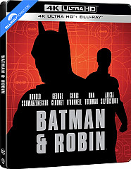Batman & Robin 4K - Edizione Limitata Steelbook (Neuauflage) (4K UHD + Blu-ray) (IT Import) Blu-ray