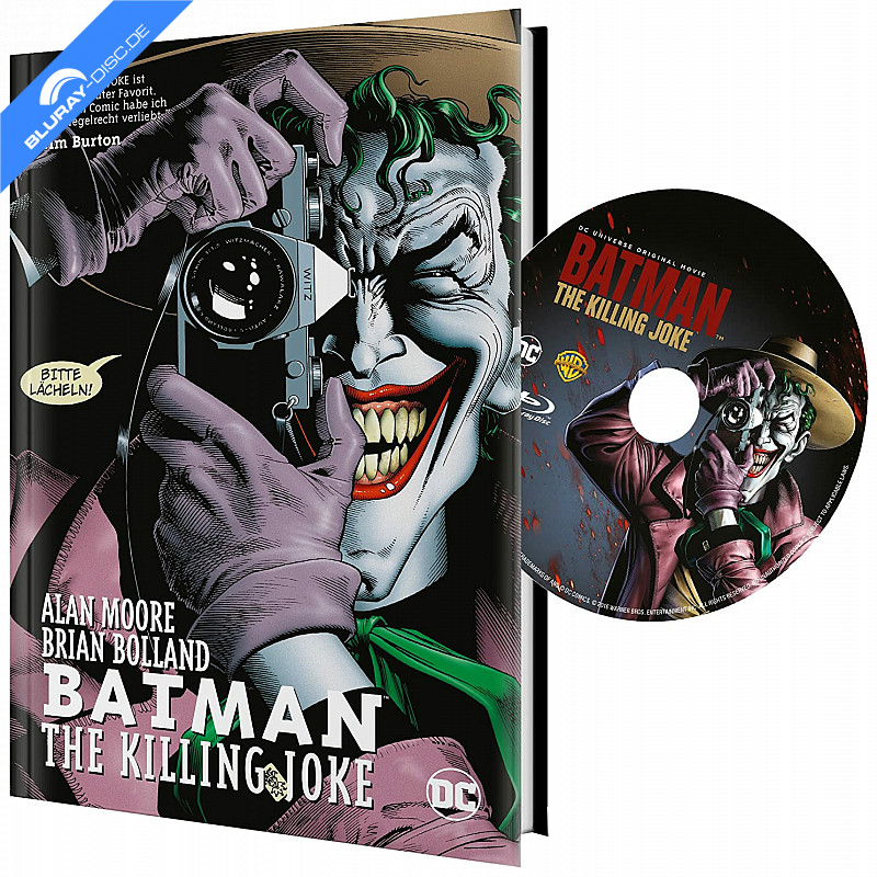 Batman: The Killing Joke Limited Edition inkl. Hardcover Comic Ausgabe Blu- ray + UV Copy Blu-ray - Film Details