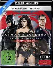Batman v Superman: Dawn of Justice (2016) (Kinofassung und Director's Cut) 4K (4K UHD + Blu-ray + UV Copy) Blu-ray