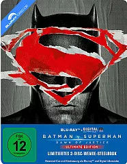 Batman v Superman: Dawn of Justice (2016) (Kinofassung und Director's Cut) (Limited Steelbook Edition) Blu-ray