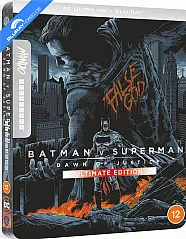 Batman v Superman: Dawn of Justice (2016) 4K - HMV Exclusive Mondo X #025 Limited Edition PET Slipcover Steelbook (4K UHD + Blu-ray) (UK Import ohne dt. Ton) Blu-ray