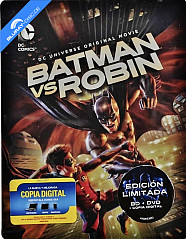 Batman vs Robin - Limited Edition Steelbook (Blu-ray + DVD + Digital Copy) (MX Import) Blu-ray