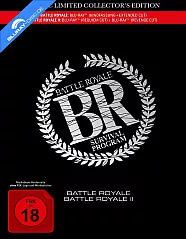 Battle Royale 1+2 (Limited Collector's Mediabook Edition) (4-Disc Movie Edition) Blu-ray