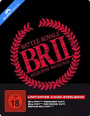Battle Royale 2 (Requiem + Revenge Cut) (Limited Steelbook Edition) (2 Blu-ray + Bonus Blu-ray) Blu-ray