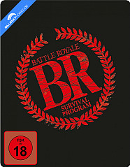 Battle Royale (2000) (Limited Steelbook Edition) (Blu-ray + 2 DVD + Bonus-DVD) Blu-ray