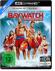 Baywatch (2017) (Kinofassung und Extended Cut) 4K (4K UHD + Blu-ray) Blu-ray