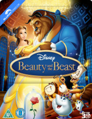 Beauty and the Beast (1991) 3D - Zavvi Exclusive Limited Edition Lenticular Steelbook (Blu-ray 3D + Blu-ray) (UK Import) Blu-ray