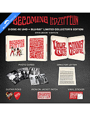 Becoming Led Zeppelin (OmU) 4K (Limited Collector's Steelbook Edition) (4K UHD + Blu-ray) Blu-ray