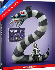 Beetlejuice 4K - 2-Film Premium Édition Collector Steelbook (4K UHD + Blu-ray) (FR Import) Blu-ray