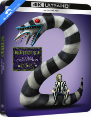 Beetlejuice 4K - 2-Film Collection Edizione Limitata Steelbook (4K UHD) (IT Import) Blu-ray