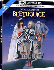 Beetlejuice 4K - Limited Edition Steelbook (4K UHD + Blu-ray) (HK Import) Blu-ray