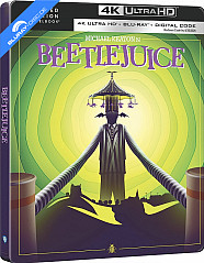 Beetlejuice 4K - Walmart Exclusive Limited Edition Steelbook (4K UHD + Blu-ray + Digital Copy) (US Import) Blu-ray
