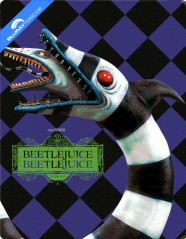 Beetlejuice Beetlejuice (2024) 4K - Zavvi Exclusive Limited Edition Steelbook (4K UHD + Blu-ray) (UK Import) Blu-ray