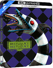 Beetlejuice Beetlejuice 4K - Edizione Limitata Cover A Steelbook (4K UHD + Blu-ray) (IT Import) Blu-ray