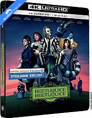 Beetlejuice Beetlejuice 4K - E.Leclerc Exclusive Édition Spéciale Steelbook (4K UHD + Blu-ray) (FR Import ohne dt. Ton) Blu-ray