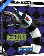 Beetlejuice Beetlejuice 4K - E.Leclerc Exclusive Édition Spéciale Steelbook (4K UHD + Blu-ray) (FR Import) Blu-ray