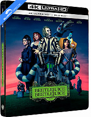 Beetlejuice Beetlejuice 4K - Édition Boîtier Steelbook (4K UHD + Blu-ray) (FR Import) Blu-ray