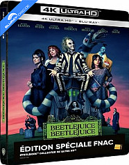 Beetlejuice Beetlejuice 4K - FNAC Exclusive Édition Spéciale Boîtier Steelbook (4K UHD + Blu-ray) (FR Import ohne dt. Ton) Blu-ray