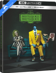 Beetlejuice Beetlejuice 4K - Limited Edition Steelbook (4K UHD + Blu-ray) (HK Import) Blu-ray