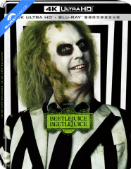 Beetlejuice Beetlejuice 4K - Limited Edition Steelbook (4K UHD + Blu-ray) (TW Import) Blu-ray