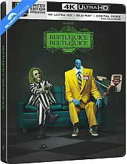 Beetlejuice Beetlejuice 4K - Limited Edition Steelbook (4K UHD + Blu-ray + Digital Copy) (US Import ohne dt. Ton) Blu-ray