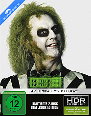 Beetlejuice Beetlejuice 4K (Limited Steelbook Edition) (4K UHD + Blu-ray) Blu-ray