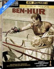 Ben Hur (1959) 4K - Limited Edition Steelbook (2 4K UHD + Bonus Blu-ray + Digital Copy) (CA Import) Blu-ray