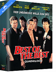 Best of the Best Quadrilogy (4-Film Collection) (Year of the Dragon Edition #10) (Limited Mediabook Edition) (Cover 1) Blu-ray
