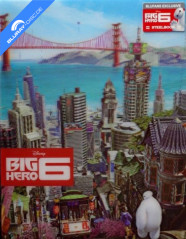 Big Hero 6 (2014) 3D - Blufans Exclusive #35 Limited Edition Double Lenticular Fullslip Steelbook (Blu-ray 3D + Blu-ray) (CN Import ohne dt. Ton) Blu-ray