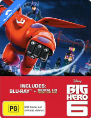 Big Hero 6 (2014) - JB Hi-Fi Exclusive Limited Edition Steelbook (Blu-ray + Digital Copy) (AU Import ohne dt. Ton) Blu-ray