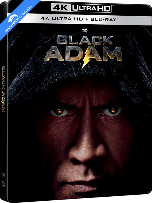 Black Adam 2022 4K - Best Buy Exclusive Limited Edition Steelbook 4K UHD +  Blu-ray CA Import Blu-ray - Film Details