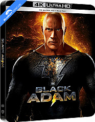 Black Adam (2022) 4K - Édition Boîtier Steelbook (4K UHD + Blu-ray) (FR Import ohne dt. Ton) Blu-ray