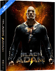 Black Adam (2022) 4K - Manta Lab Exclusive #56 Limited Edition Double Lenticular Fullslip Steelbook (4K UHD + Blu-ray) (HK Import ohne dt. Ton) Blu-ray